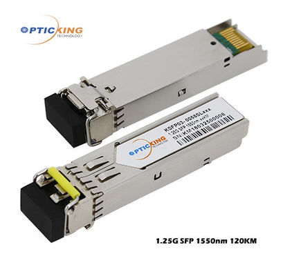 Mô-đun SFP LC 1,25 G SFP 1550nm 120km dành cho mạng truy cập