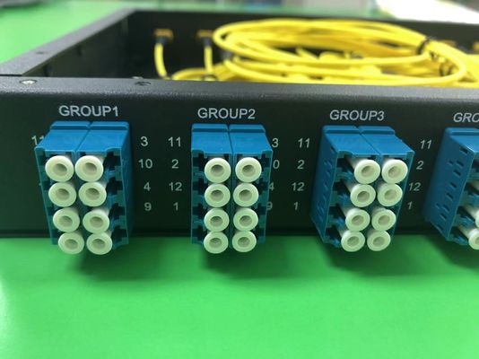 Khung phân phối sợi quang 1U 96C Single Mode Fiber Patch Panel